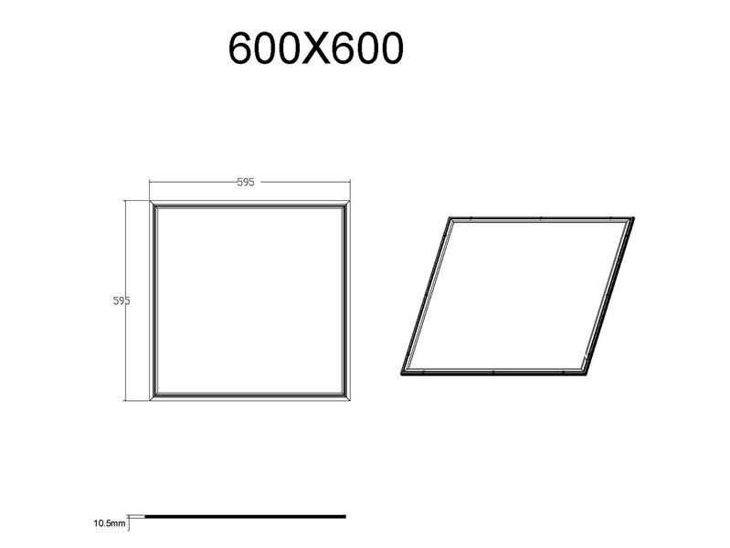Vignette 3 produit Ref : 0047440 | Start Flat Panel LED 600 NW
