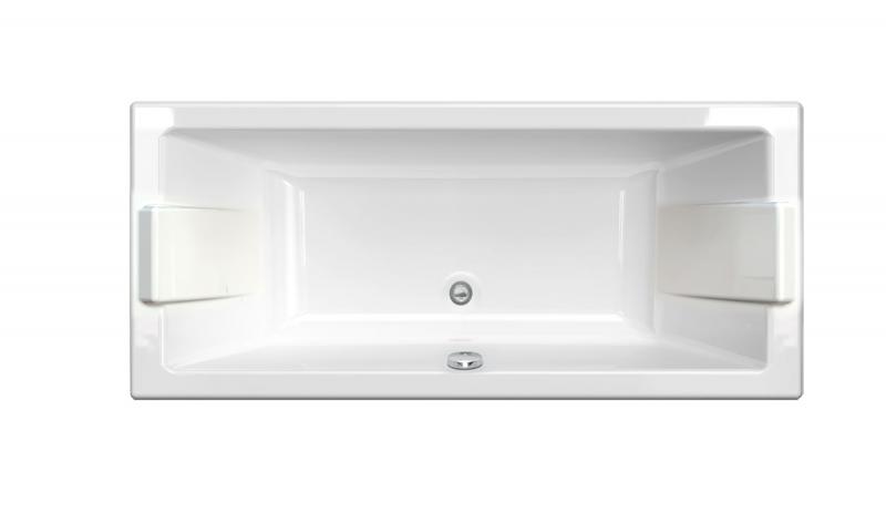 Photo Baignoire Acrylique PREFIXE DUO 180X80 | Ref : 199092