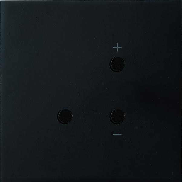 Photo Art d'Arnould univers Epure variateur toutes lampes 2 fils sans neutre  -  noir mat | Ref : 67819
