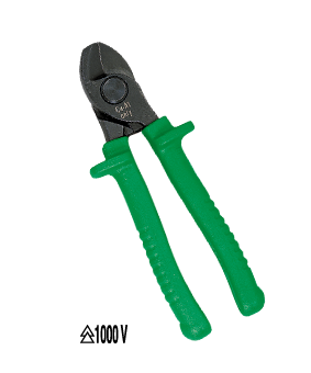 Photo Coupe-câbles, cuivre et aluminium, isolé, capacité 50 mm², ouverture 15 mm. | Ref : 224011