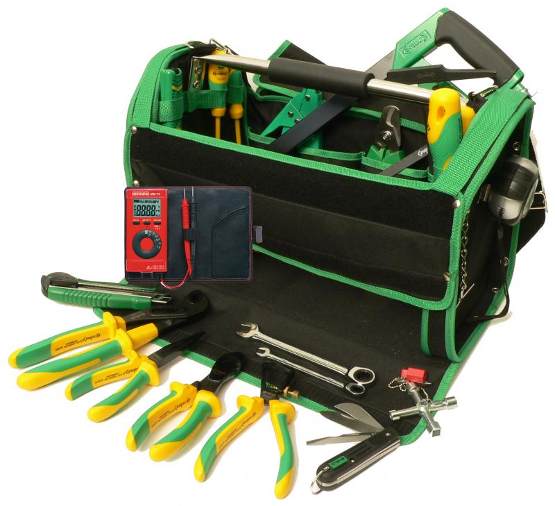 Photo CT26 CAISSE TEXTILE 24 OUTILS | Ref : 321091