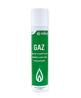 Photo Recharge de gaz butane 100 ml pour fer à souder, chalumeau, pistolet à colle, briquet. | Ref : 383013