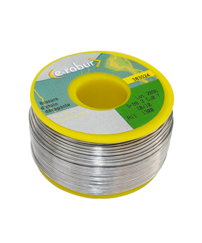 Photo Soudure d�capante 99,3% Sn 0,7% Cu, fil diam�tre 0,5 mm, 100 g | Ref : 383020       