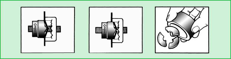 Vignette 3 produit Ref : 015112        | Emporte-pi�ce e-vo3x, 50,5 mm ISO50, pour inox, sans axe, utilisation hydraulique uniquement.
