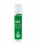 E ROBUR Recharge de gaz butane 100 ml pour fer  souder, chalumeau, pistolet  colle, briquet. 383013       