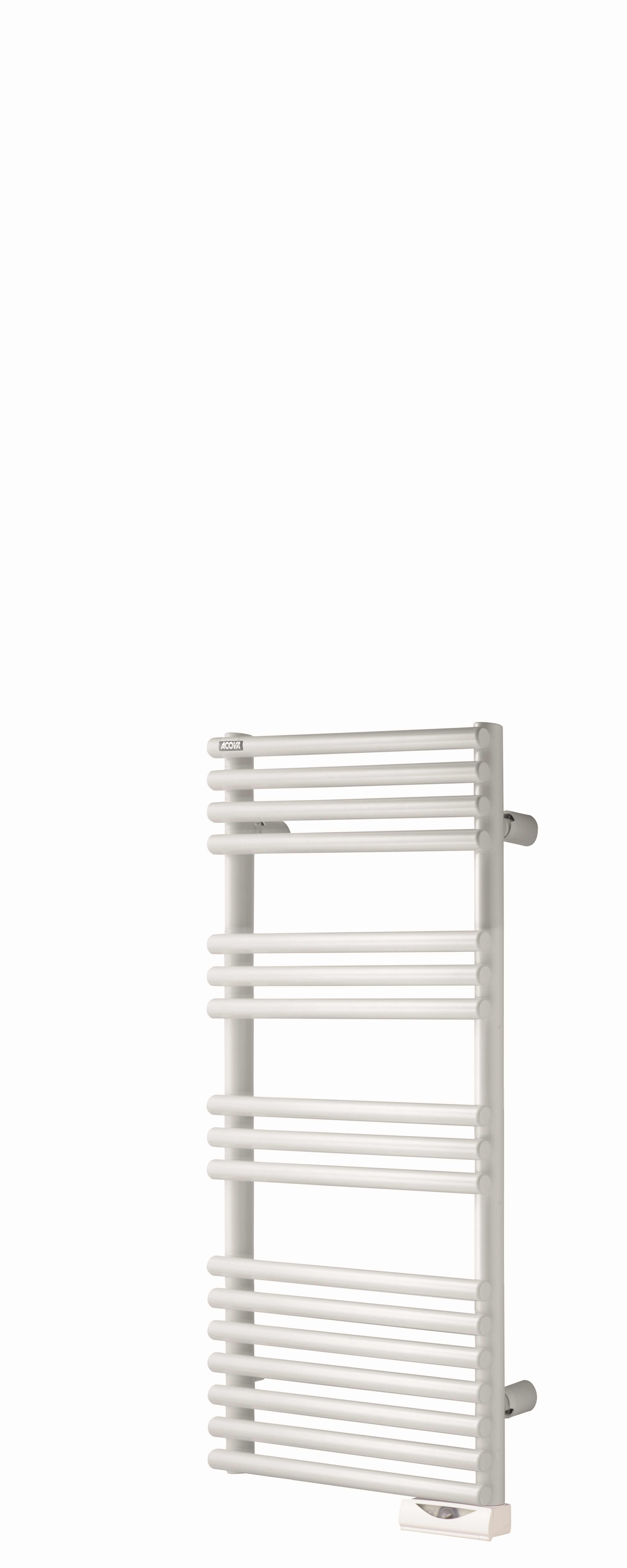 Photo Cala Sym�trique EL r�gulation TF. Blanc RAL 9016. 750W. H 1211 mm / L 501 mm  | Ref : TLN075050TF