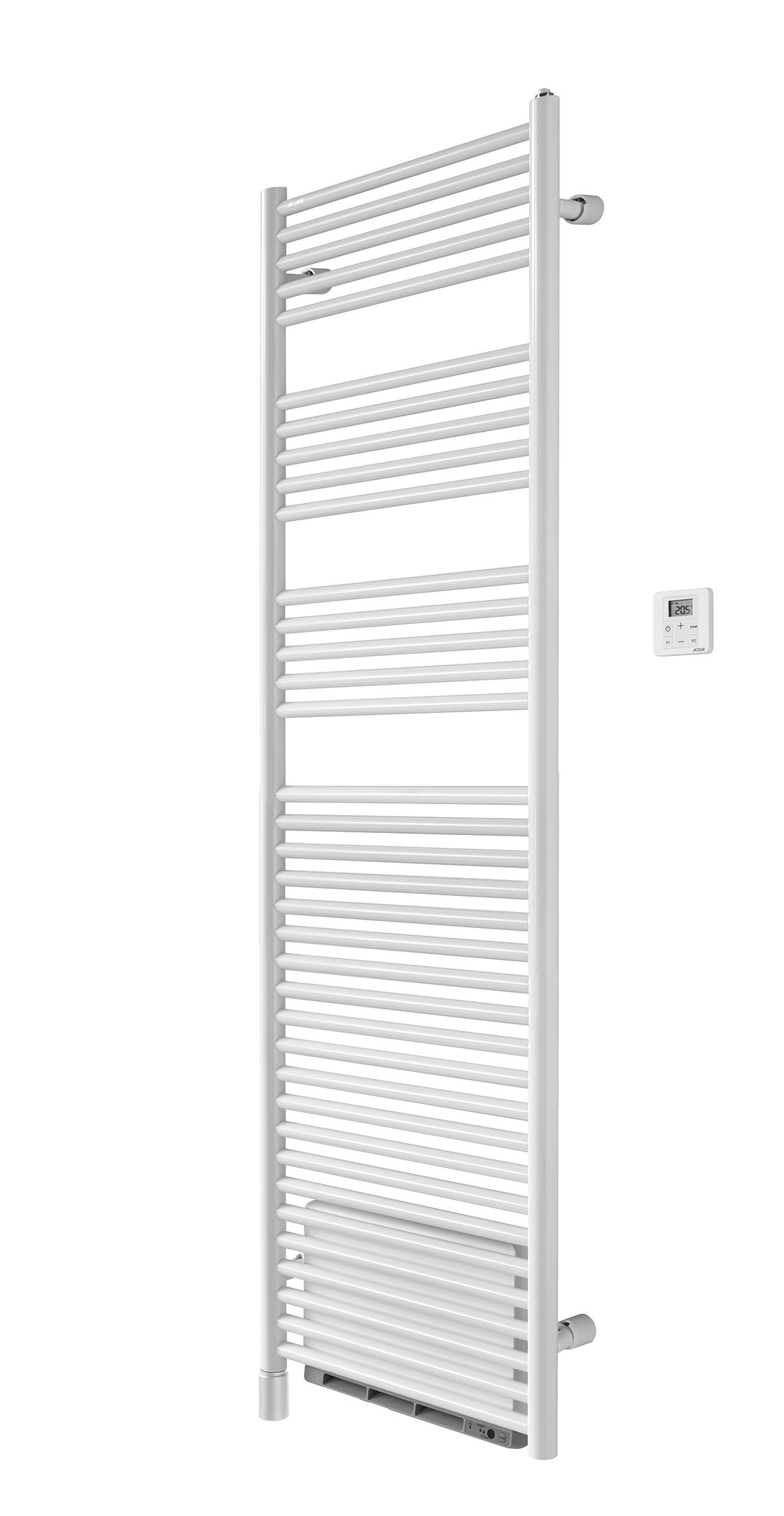 Photo Atoll Spa EL +Air. Blanc RAL 9016. 1000W. H 1771 mm / L 510 mm | Ref : TSL100050/IFS
