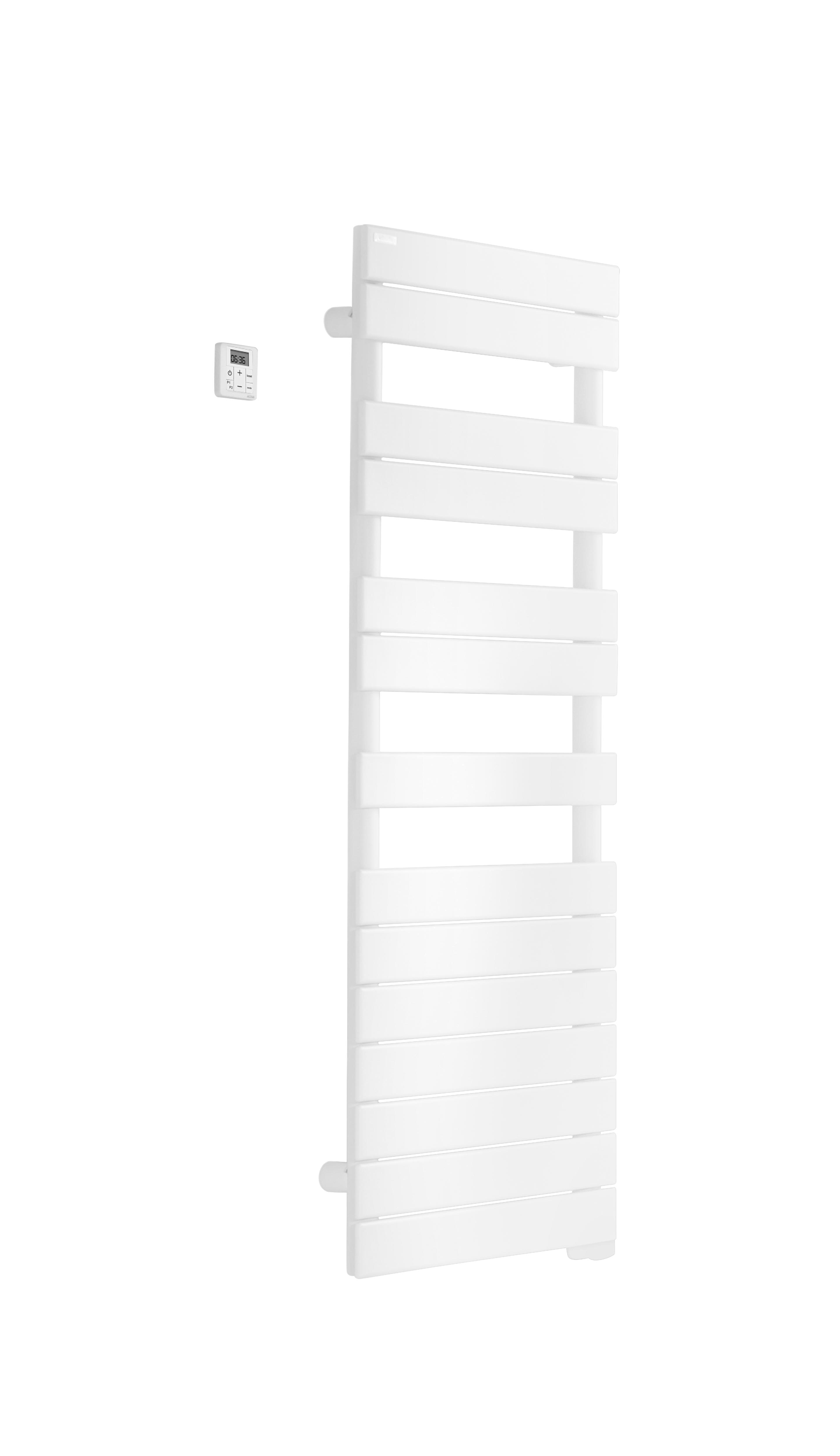 Photo Fassane Spa Sym EL  commande RF. Blanc RAL 9016. 750W H1353 mm / L500 mm  | Ref : TFAS075050/GF