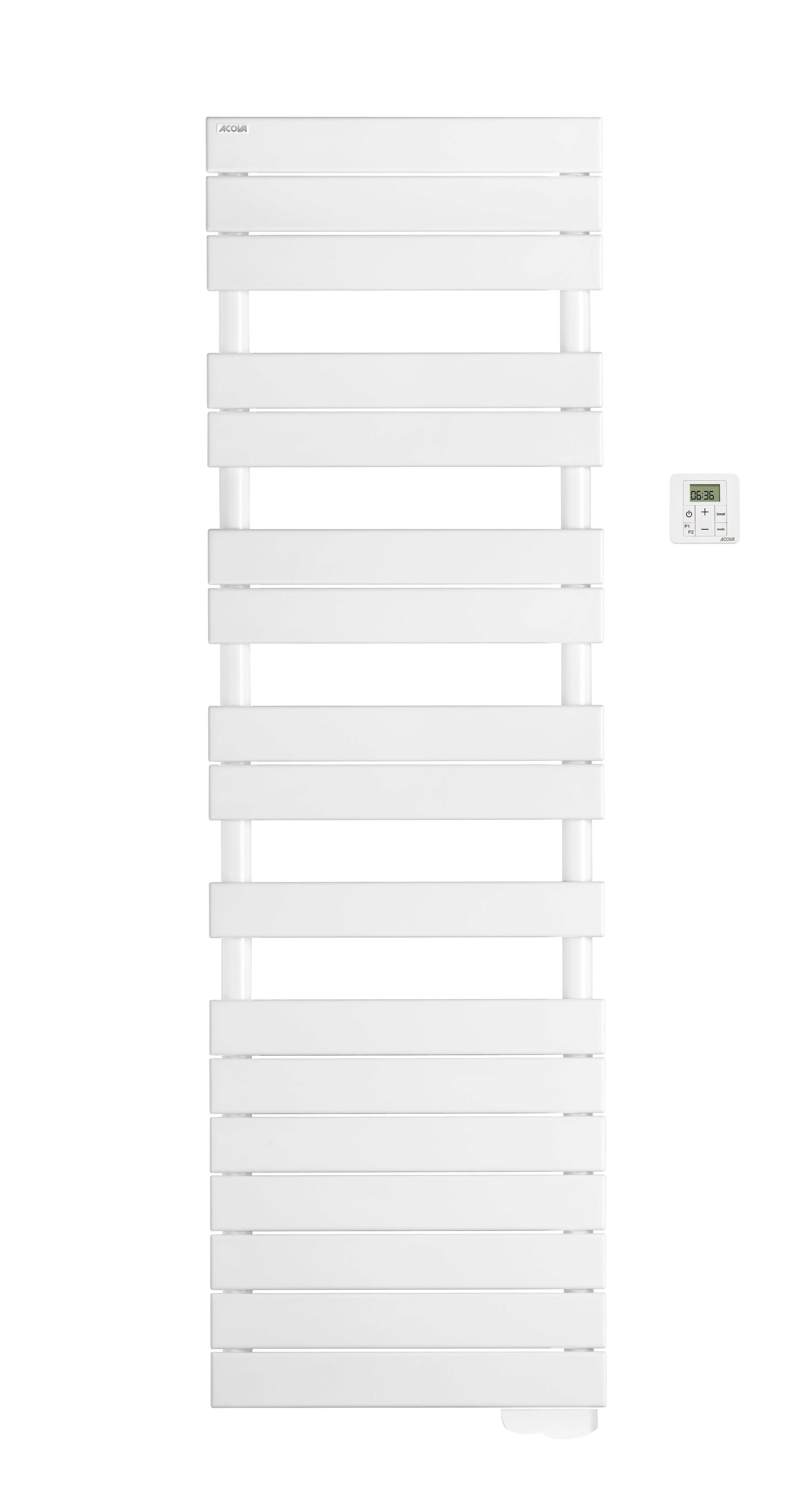 Photo Fassane Spa Sym EL  commande RF. Blanc RAL 9016. 1000W H1649 mm / L500 mm  | Ref : TFAS100050/GF