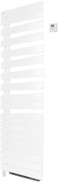 Photo Fassane Spa Asym EL +Air. gauche. Blanc RAL 9016. 1000W. H 1741 mm / L 550 mm | Ref : TFL100055IFS