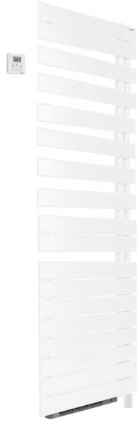 Photo Fassane Spa Asym EL +Air. droite. Blanc RAL 9016. 1000W. H 1741 mm / L 550 mm | Ref : TFR100055IFS