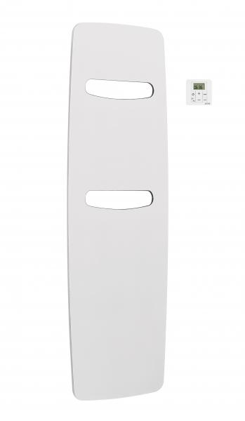 Photo Nuage EL commande RF. Blanc RAL 9016. 750W. H 1800 mm / L 490 mm  | Ref : TGN180050/GF