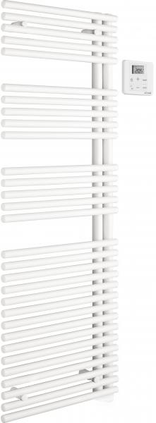 Photo Cala Asymtrique EL droite. cde RF. Blanc RAL 9016. 500W. H 1466 mm / L 396 mm  | Ref : TLNR05040/GF