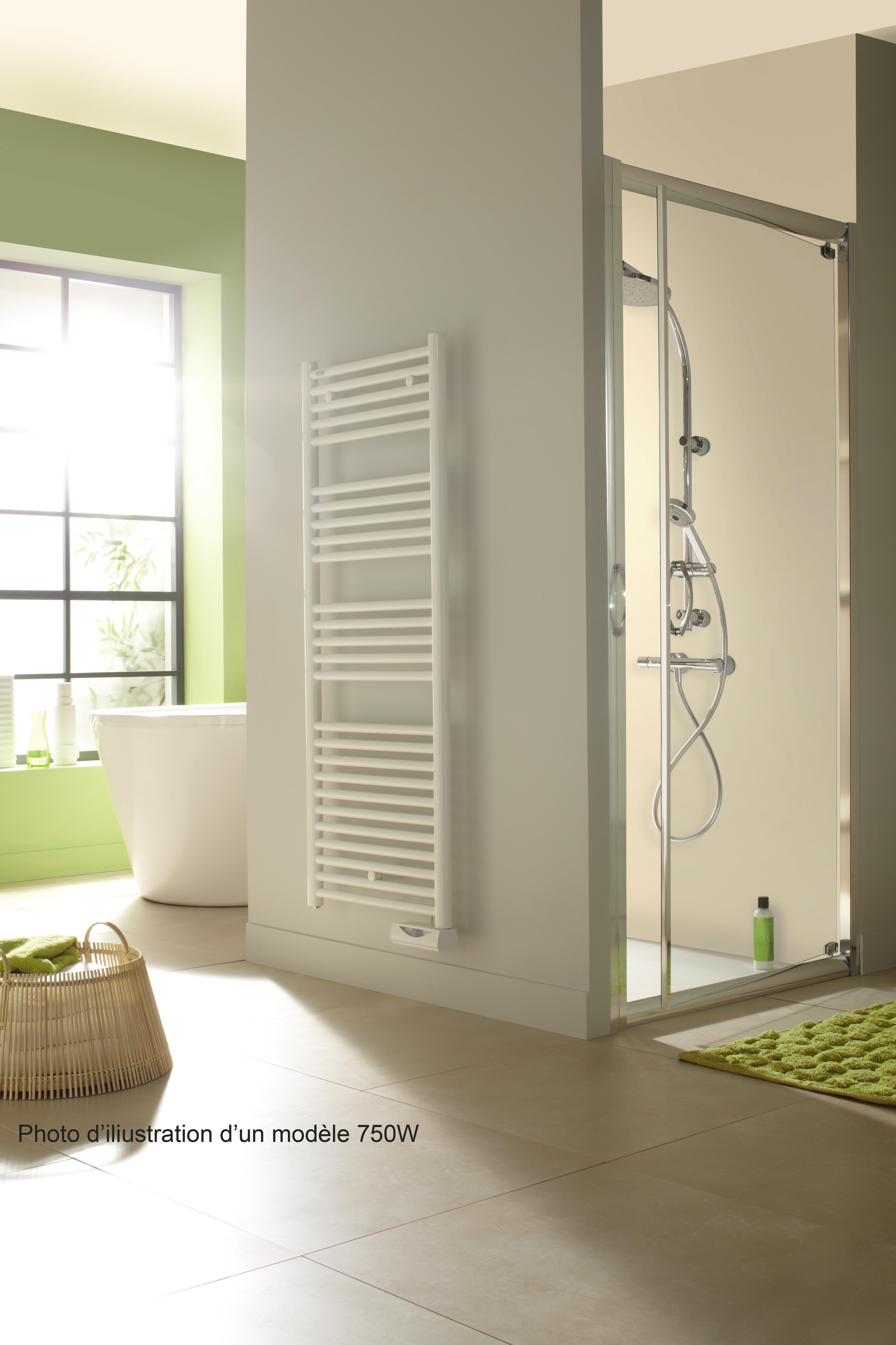 Vignette 2 produit Atoll Spa EL rgulation TF. Blanc RAL 9016. 500W. H 996 mm / L 500 mm  | Ref : TSL050050TF