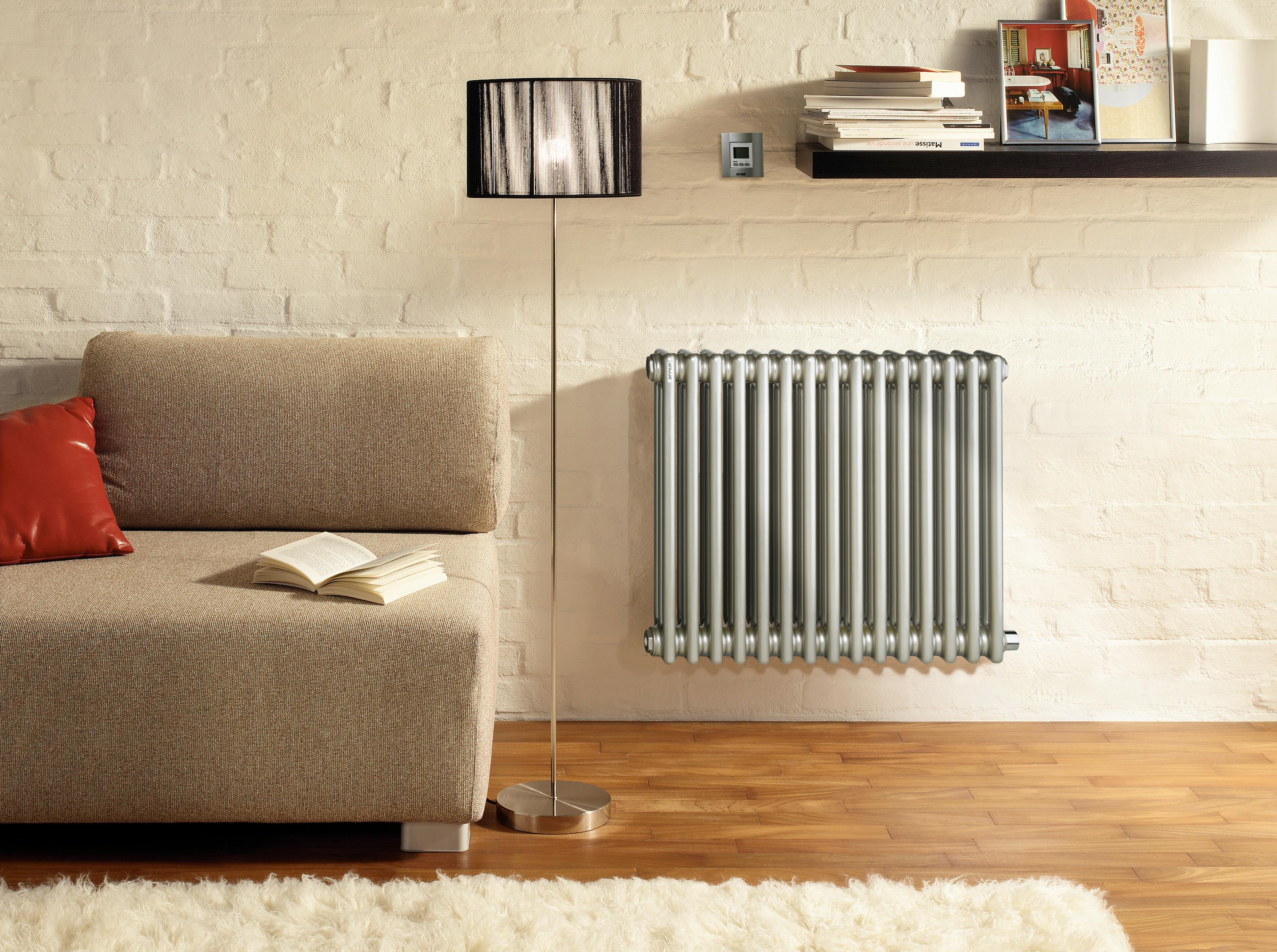 Vignette 2 produit Vuelta EL horizontal. sans régul.. Blanc RAL 9016. 1000W. H 600 mm / L 742 mm | Ref : TMC6100076SR