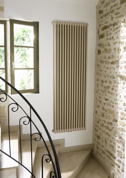 Vignette 2 produit Vuelta EC vertical. Blanc RAL 9016. 2191W. H 2015 mm / L 590 mm. racc 3470 | Ref : M2C312200    
