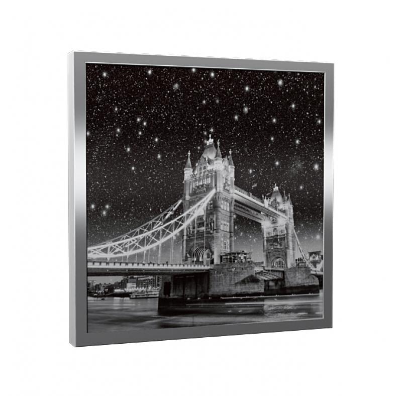 Photo Cassette 300W Dynabox-G London 3-600-600-50-IP20-Cadre argent | Ref : 312074