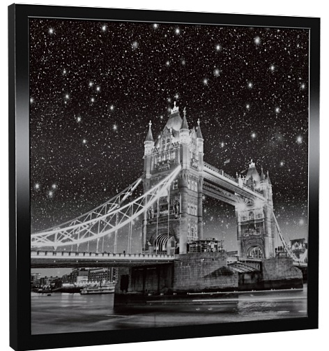 Photo Cassette 300W Dynabox-G London 3-600-600-50-IP20-Cadre noir | Ref : 312075