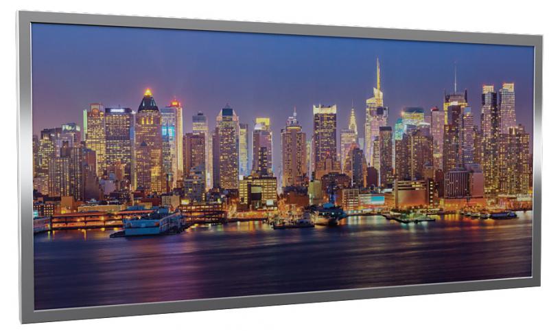 Photo Cassette 600W Dynabox-G Manhattan 1-1200-600-50-IP20-Cadre argent | Ref : 312174