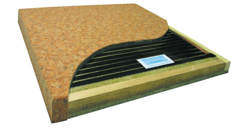 Photo Panneau Dynasun avec Plots avec moquette 73MM-LE M� | Ref : 360412