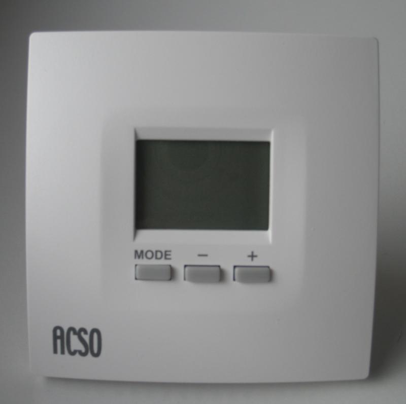 Photo TH331 encast.-LCD-IP30-12 A-FP-4/6 Ordres-Certi. EU.BAC-1re mise en chauf. Prog. | Ref : 613331