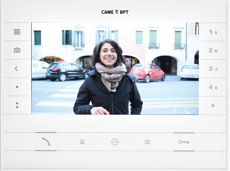 Photo Moniteur FUTURA X2 WH BF Vido 7&quot; Couleur main libre &quot;mmoire&quot; - Interphonie - Moniteur intrieur | Ref : 62100610