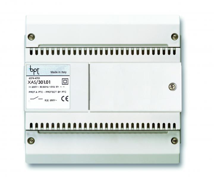 Photo Groupe d'alimentation/rpteur pour signaux audio, vido et donnes 20 VDC - 800 mA - Interphonie - Alimentation | Ref : 62704701