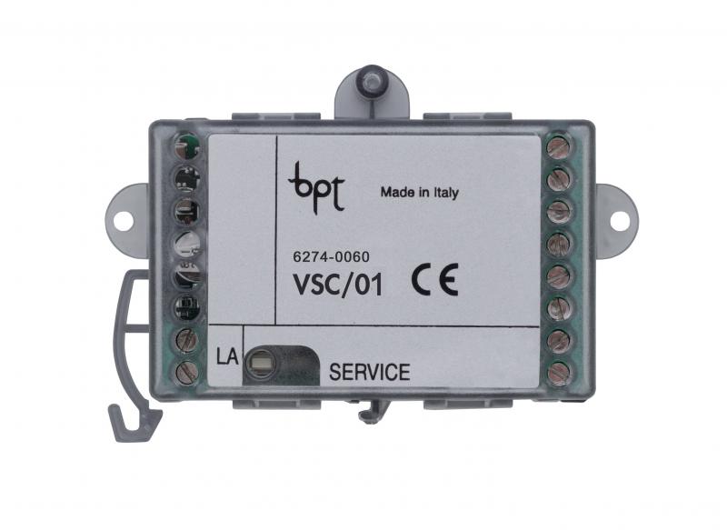 Photo VSC/01- Module de branchement camra analogique sur BUS vido (4 camras par module) - Interphonie - Accessoires platines de rue | Ref : 62740060