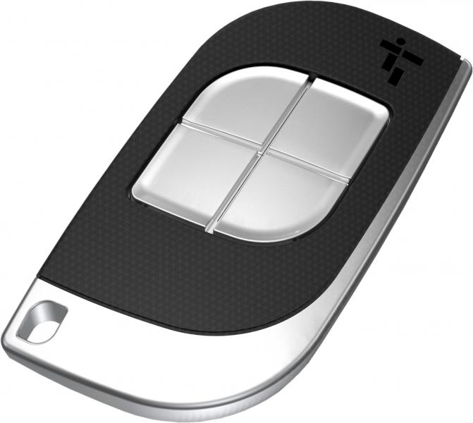 Photo Transmetteur quadricanal code fixe fonction apprentissage 433.92MHz | Ref : 806TS-0240