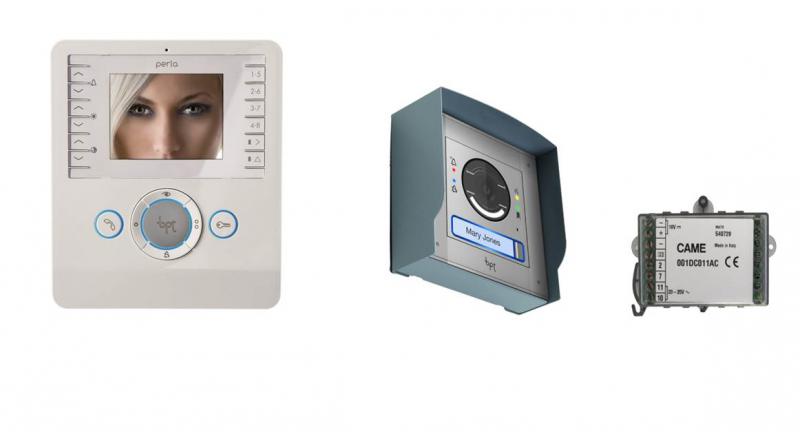 Photo Kit MTM Vido 1M + PERLA avec convertisseur - Interphonie - Kit vido | Ref : 8K40CF-004