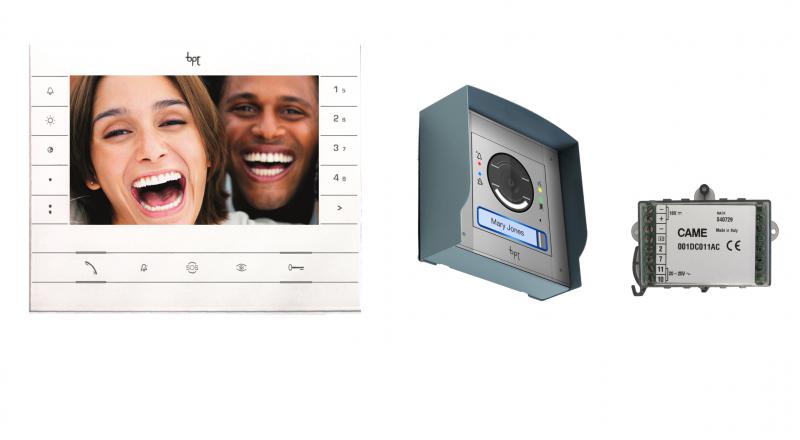 Photo Kit MTM Vido 1M + FUTURA avec convertisseur - Interphonie - Kit vido | Ref : 8K40CF-006