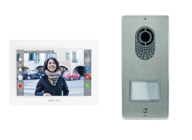 Photo XTS 7LVKIT-BF Kit portier vido mono/bif - Interphonie - Kit vido | Ref : 8K40CF-009