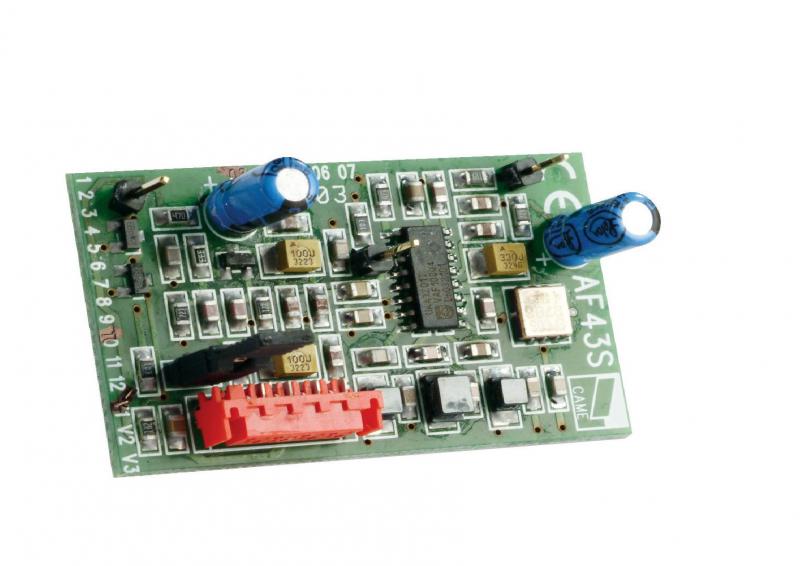 Photo Carte radio frquence embrochable en 433,92 MHz | Ref : AF43S