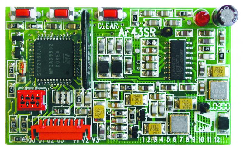 Photo Carte radio frquence embrochable en 433,92 MHz Twin | Ref : AF43TW