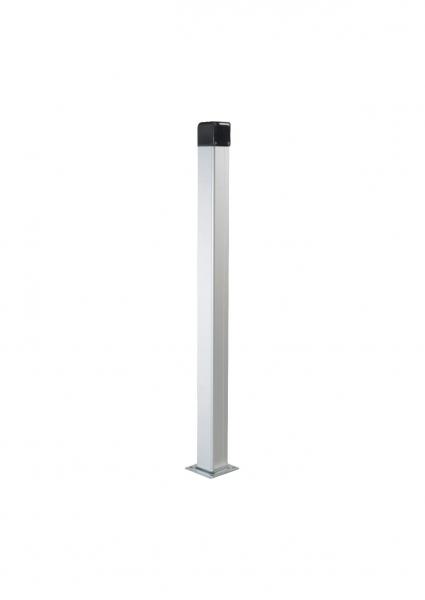 Photo Colonnette en aluminium anodis naturel H = 1m pour SET-I - SET-K - TSP | Ref : CSS