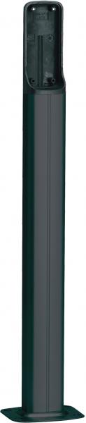 Photo Colonne en aluminium anodis noir pour srie DB H=500mm | Ref : DB-LN