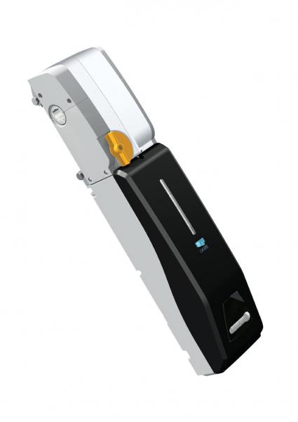 Photo Automatisme EMEGA en 24V DC irréversible avec carte électronique et encodeur pour portes jusqu'à 9m² | Ref : EM4024CB
