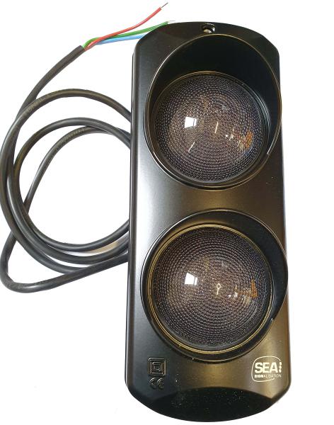 Photo Feux Led Rouge/Orange clignotant | Ref : FR0596