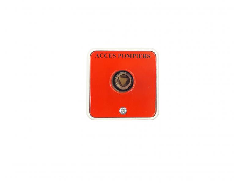 Photo Contact triangle pompier 11mm | Ref : FR0957