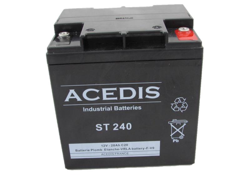 Photo 23ST240B Batterie 12V 28Ah | Ref : FR2021