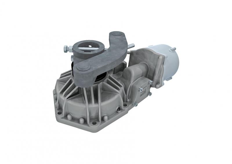 Photo Motorducteur FROG-PM4 irrversible avec encodeur jusqu' 5,5m par vantail | Ref : FROG-PM4