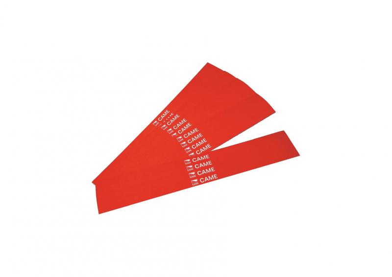 Photo Conditionnement de 20 bandes rouges rflchissantes adhsives pour lisse | Ref : G02809
