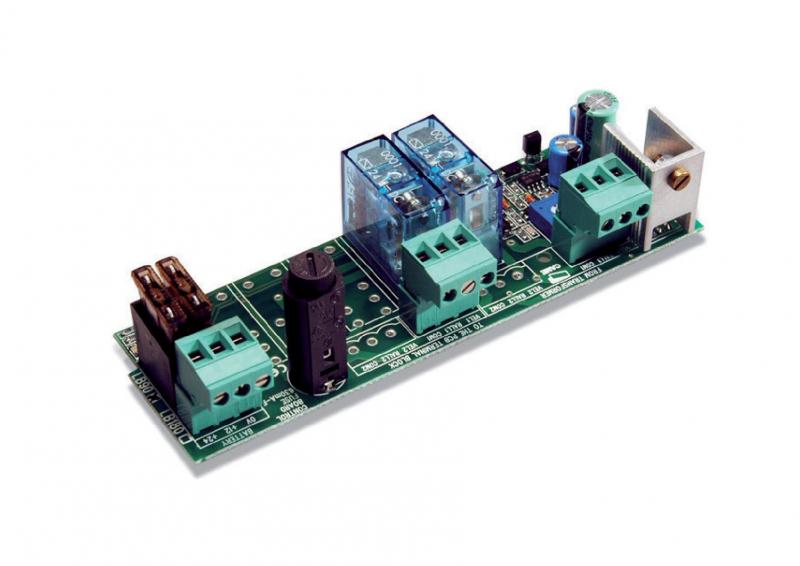 Photo Carte pour le branchement de 2 batteries de secours 12V-3,4Ah | Ref : LBF40