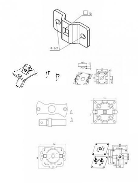 Photo Kit supports universels srie 5 | Ref : U-Y0041