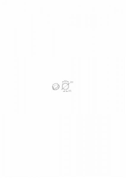 Photo Adaptateur octogonal 40x0,6mm excentrique 0,9mm | Ref : YK4101