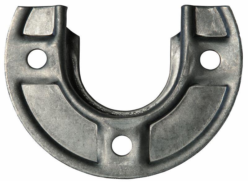 Photo Support en U zinc pour roulement Diam 42mm | Ref : YM0070
