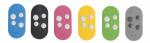 CAME Topd4rxm pack multicouleurs transmetteurs double frquence rolling code - tlcommandes - emetteur rolling code 8K06TS-001