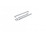 CAME Jeu de bras tlescopiques droits avec tube rectangulaire 40x10mm E785A