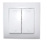CAME Commande  position bistable sirius blanc FR1418