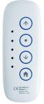 CAME Emetteur en 433,92mhz wagner 5 canaux blanc avec support mural YE0102